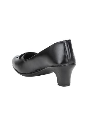 black slip on pumps - 15936260 - Standard Image - 3