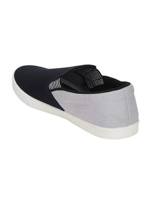 navy canvas slipons - 15936307 - Standard Image - 3