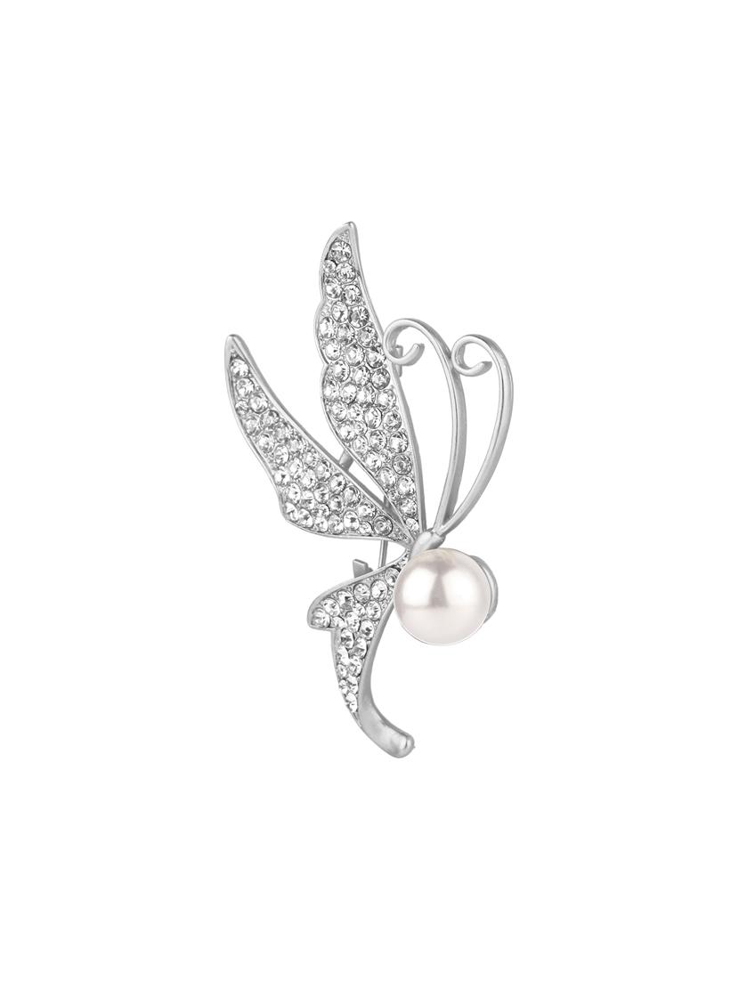 silver metal brooch - 15937990 - Zoom Image - 3