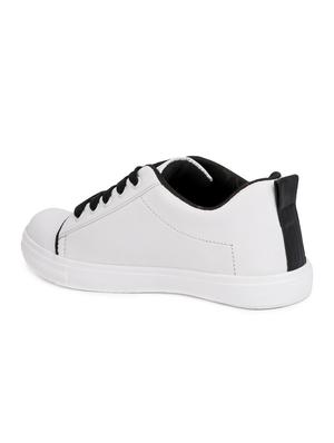white lace-up sneakers - 15938142 - Standard Image - 3