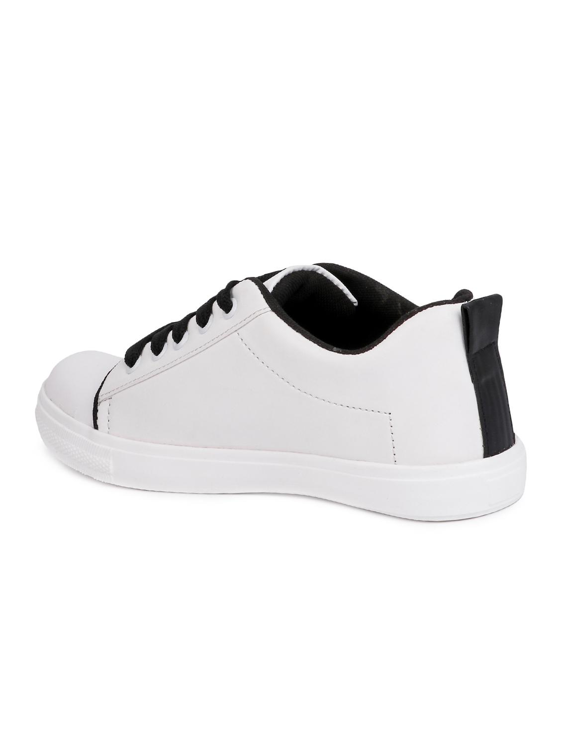 white lace-up sneakers - 15938142 - Zoom Image - 3