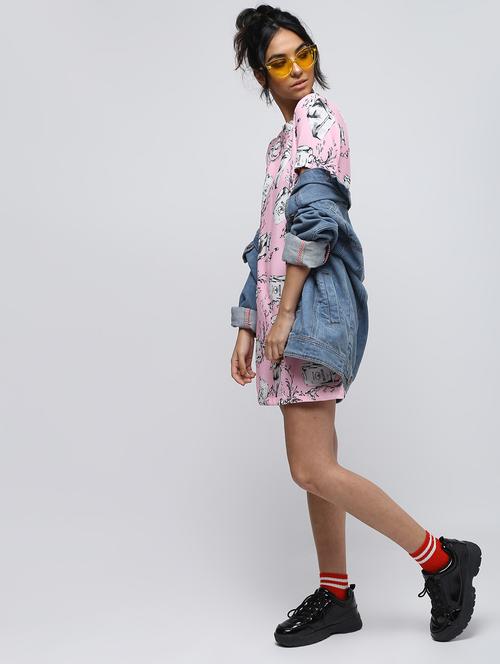 cut out back quirky shift dress - 15938334 - Standard Image - 1