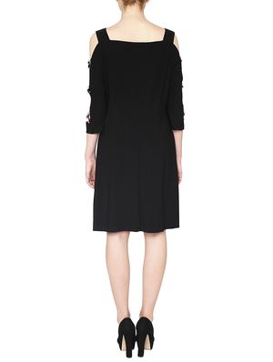criss cross detail a-line dress - 15941200 - Standard Image - 3