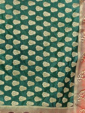 ethnic motif woven saree with blouse - 15942834 - Standard Image - 3