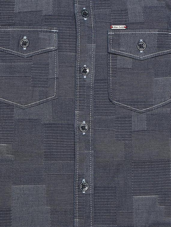 grey cotton shirt - 15943653 - Zoom Image - 3