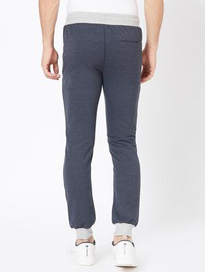blue polyester joggers - 15943821 - Standard Image - 3