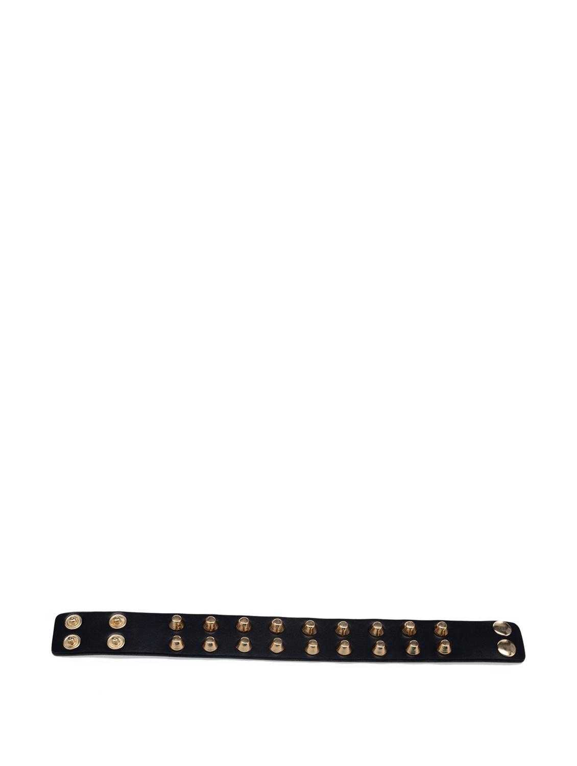 Studded wrist band-black - 15944 - Zoom Image - 3