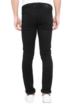 black cotton plain jeans - 15945506 - Standard Image - 3