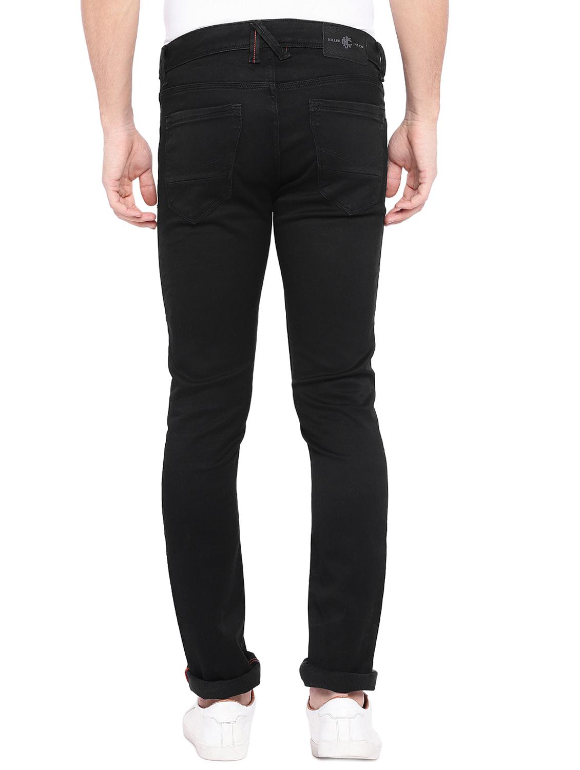 black cotton plain jeans - 15945506 - Zoom Image - 3