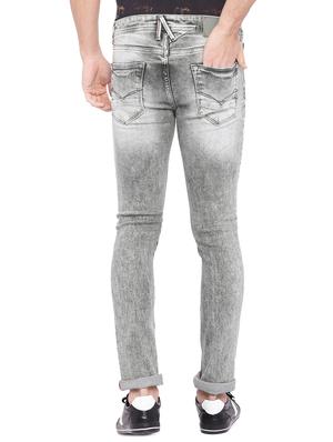 grey cotton ripped jeans - 15945535 - Standard Image - 3