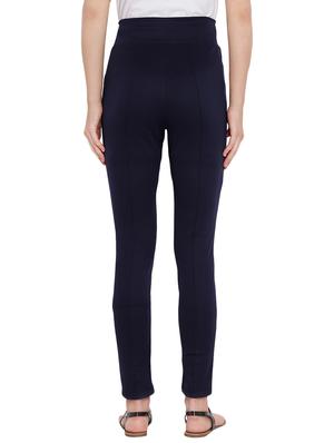navy blue high rise jegging - 15946005 - Standard Image - 3