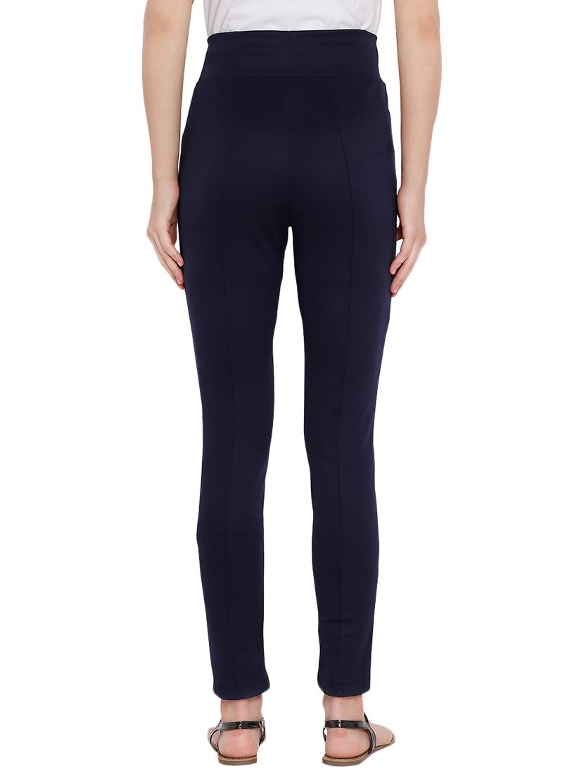 navy blue high rise jegging - 15946005 - Zoom Image - 3