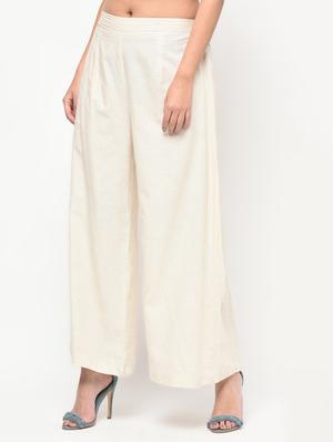 high rise solid palazzo - 15947177 - Standard Image - 3