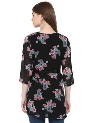 floraal straight kurti - 15947374 - Standard Image - 3