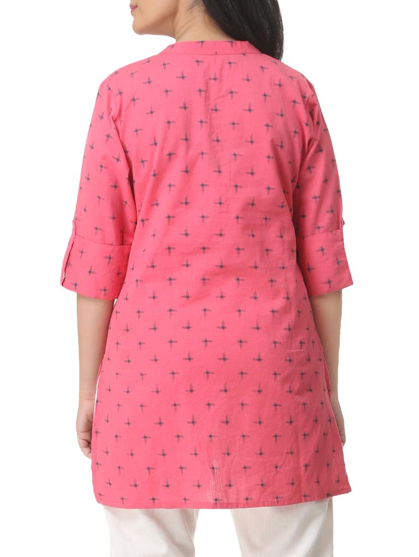 High low printed kurti - 15949619 - Zoom Image - 3