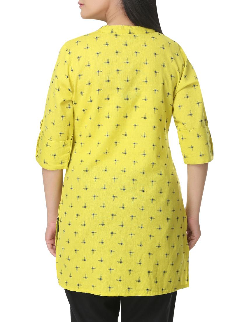 Straight printed kurti - 15949620 - Zoom Image - 3