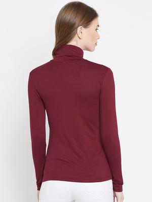 turtle neck long sleeved top - 15952179 - Standard Image - 3