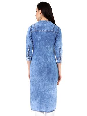 Straight printed kurta - 15953744 - Standard Image - 3