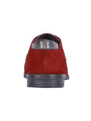 Red Suede lace up shoes - 15953829 - Standard Image - 3