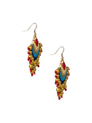 multi colored drop earring - 15954417 - Standard Image - 3