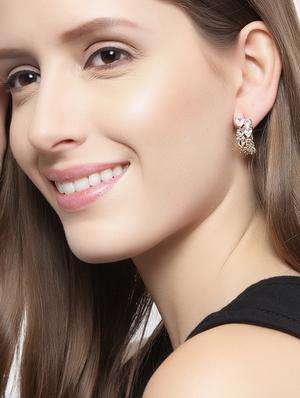 white balli earring - 15955847 - Standard Image - 3