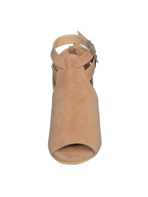 tan closed back sandals - 15959325 - Standard Image - 3