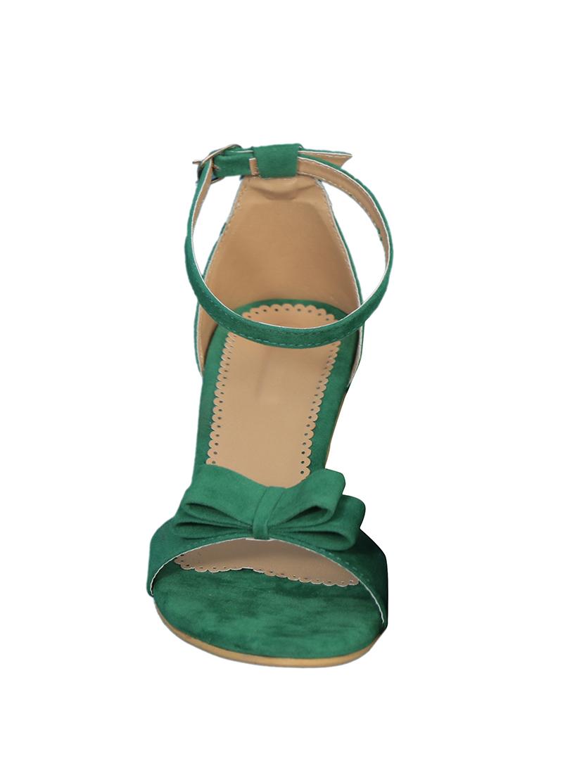 green ankle strap sandals - 15959351 - Zoom Image - 3