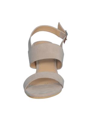 nude back strap sandals - 15959366 - Standard Image - 3