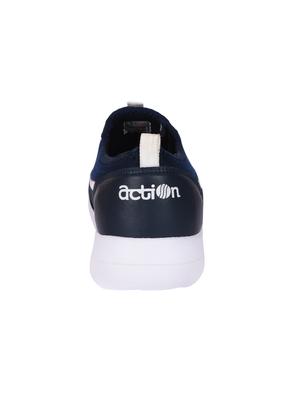 navy Mesh slip on sport shoes - 15960790 - Standard Image - 3