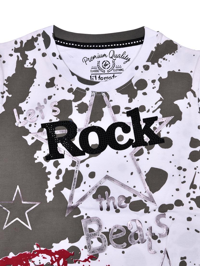 round neck graphic print-shirt - 15964684 - Zoom Image - 3