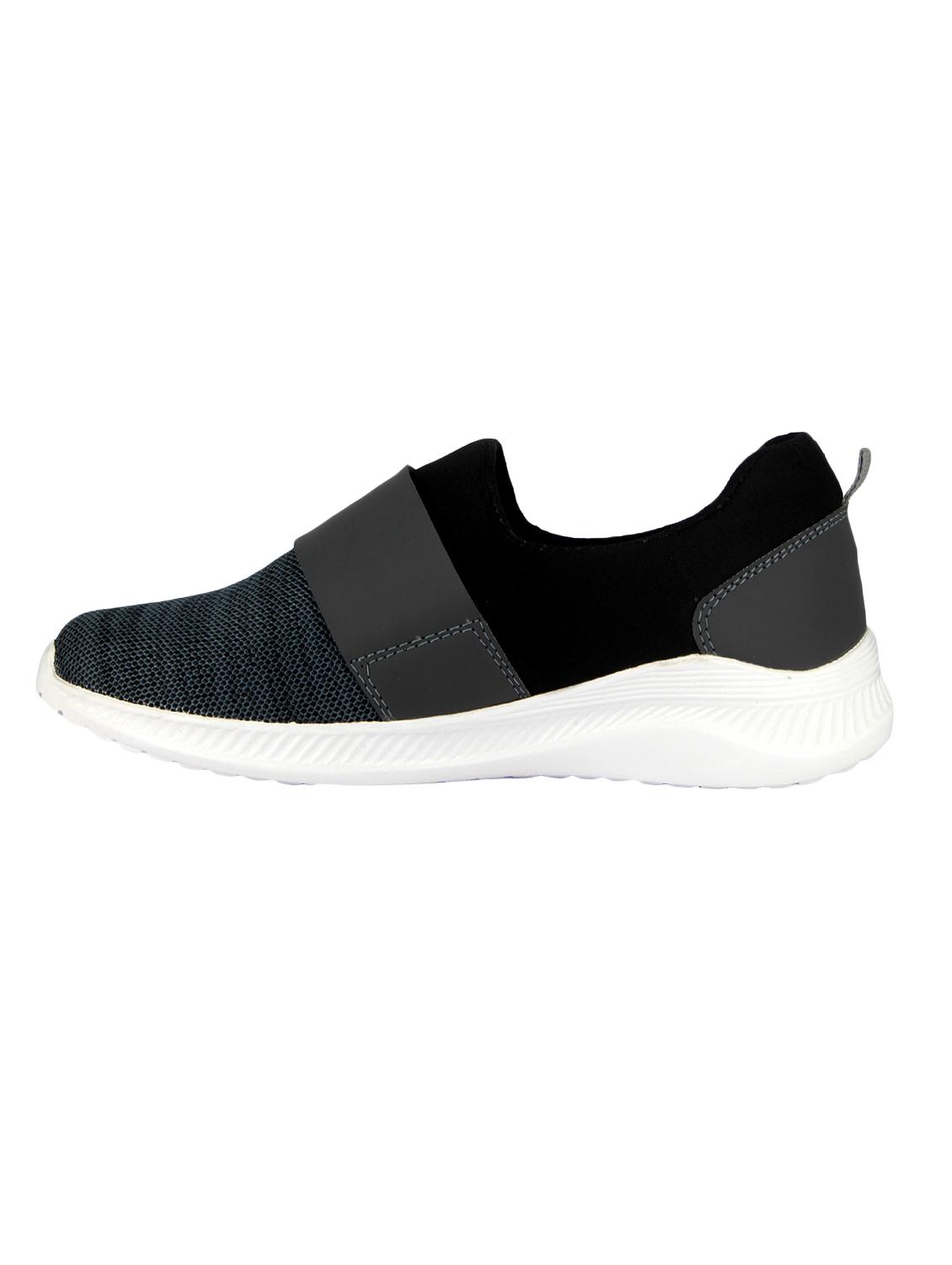 grey mesh slip on sport shoes - 15964954 - Zoom Image - 3