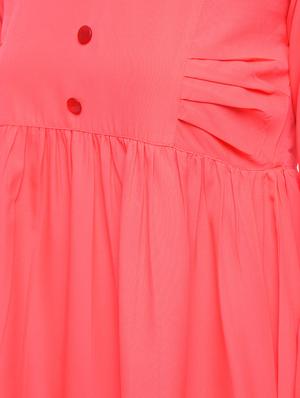 ruffled hem gathered top - 15965291 - Standard Image - 6