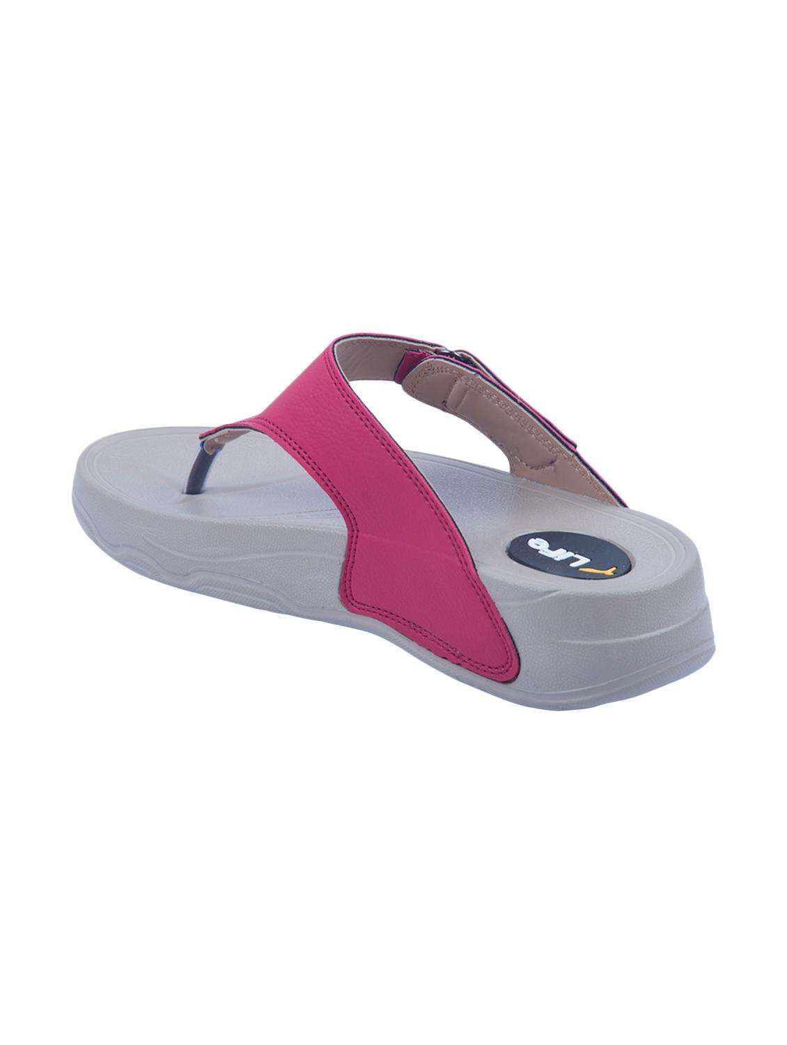 pink toe separator slippers - 15965351 - Zoom Image - 3