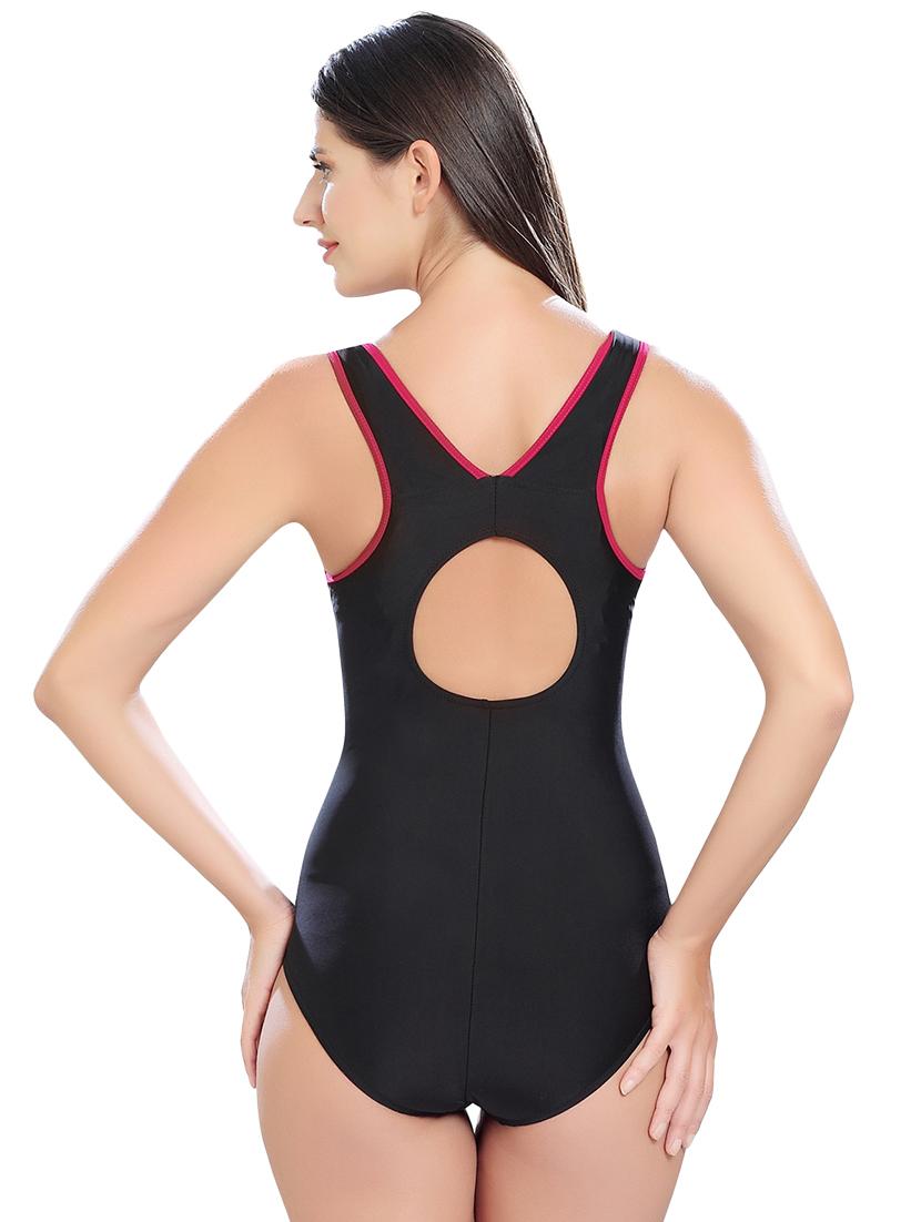 cut out back swimsuit - 15967238 - Zoom Image - 3