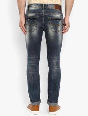 blue cotton ripped jeans - 15968360 - Standard Image - 3