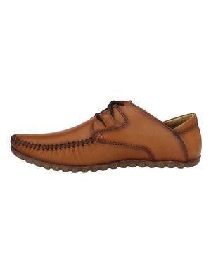 tan Leather lace up shoes - 15969875 - Standard Image - 3