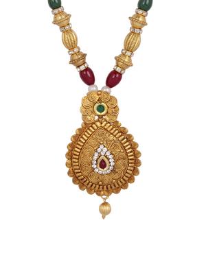 gold brass other necklace - 15970525 - Standard Image - 3