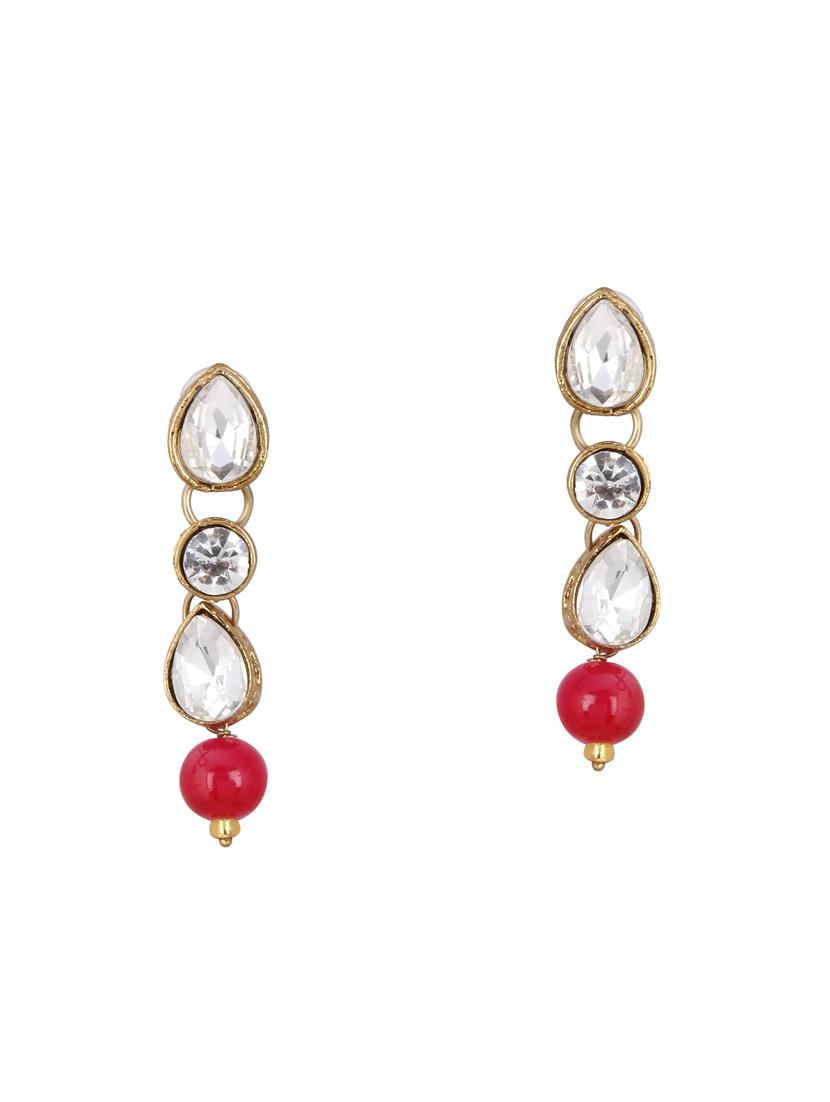 red brass long necklace - 15970531 - Zoom Image - 3