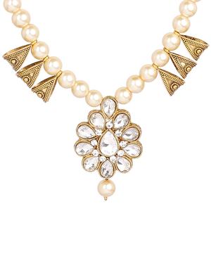 gold brass other necklace - 15970532 - Standard Image - 3