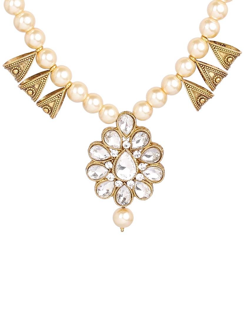 gold brass other necklace - 15970532 - Zoom Image - 3