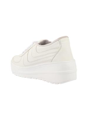 white lace-up sneakers - 15971395 - Standard Image - 3