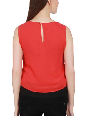 pleated asymmetric top - 15971559 - Standard Image - 3