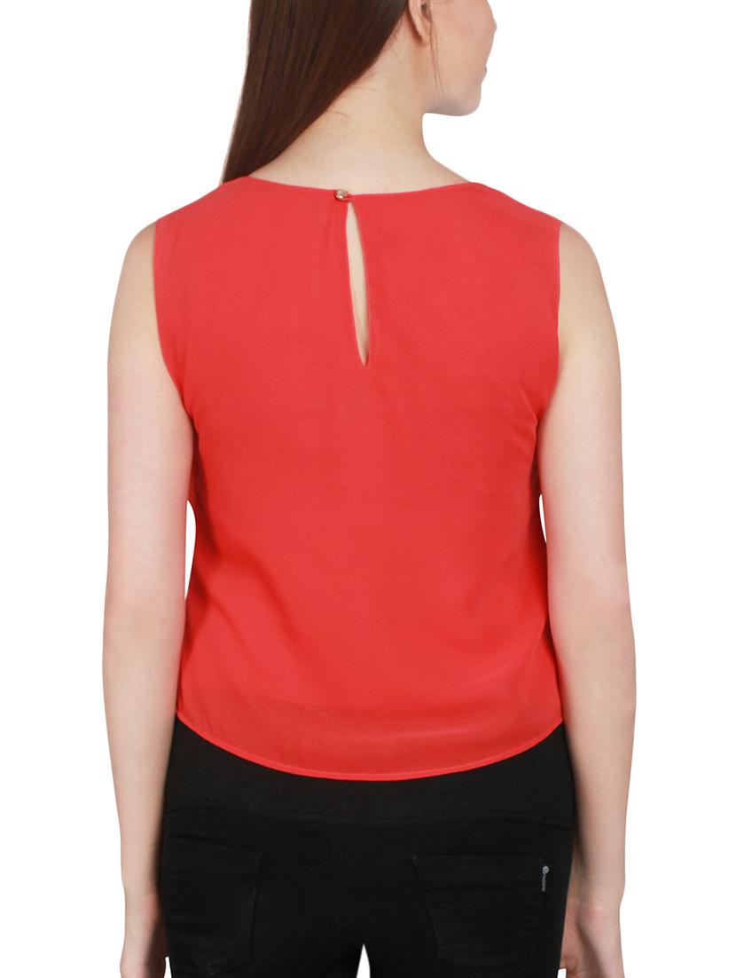 pleated asymmetric top - 15971559 - Zoom Image - 3