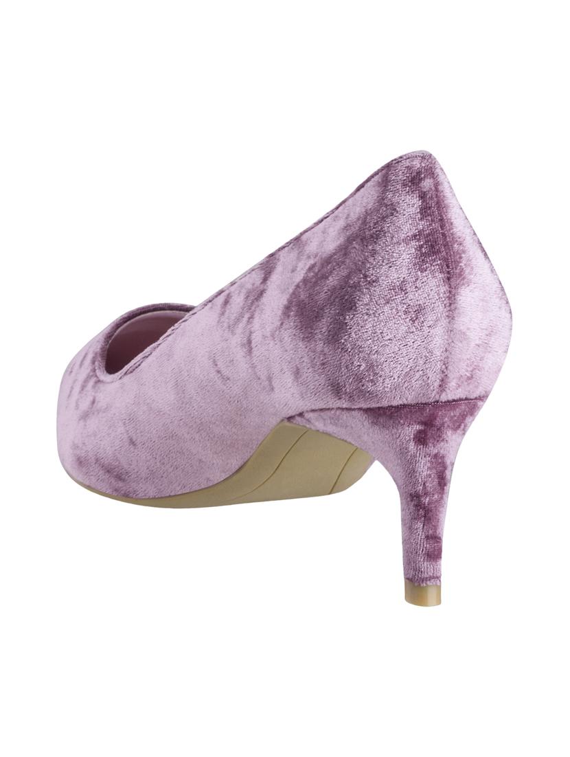 purple slip on pumps - 15973399 - Zoom Image - 3
