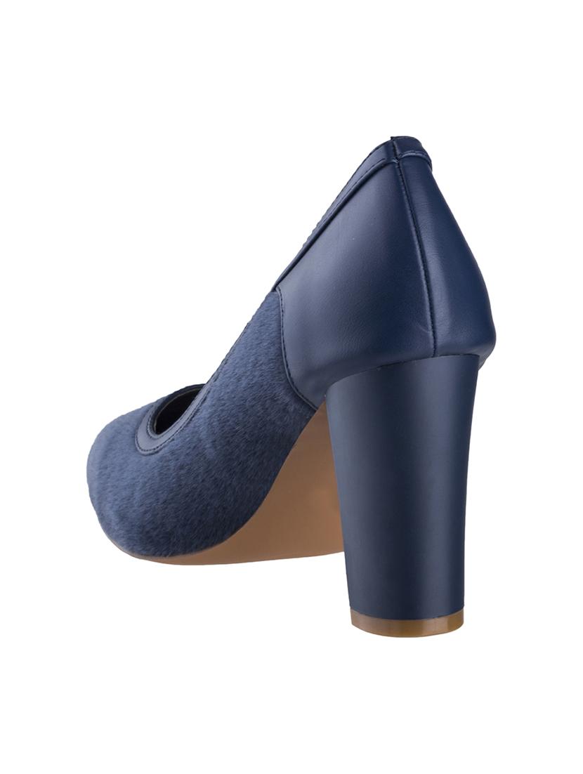navy slip on pumps - 15973438 - Zoom Image - 3