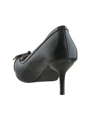 black slip on pumps - 15973460 - Standard Image - 3