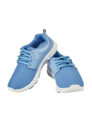 blue lace-up sports shoes - 15977727 - Standard Image - 3