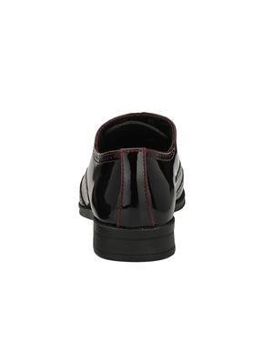 maroon Patent Leather lace-up brouges - 15978765 - Standard Image - 3
