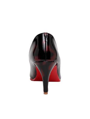 red slip on pumps - 15979116 - Standard Image - 3