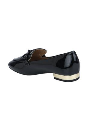 black slip on ballerinas - 15979133 - Standard Image - 3